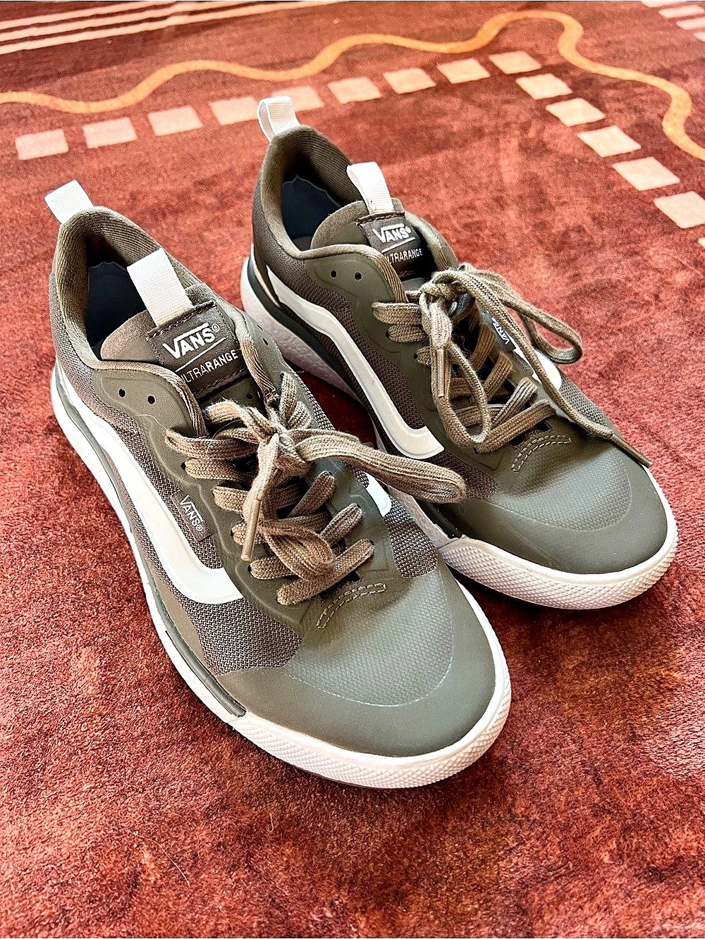 Vans UltraRange Sneakers Green & White